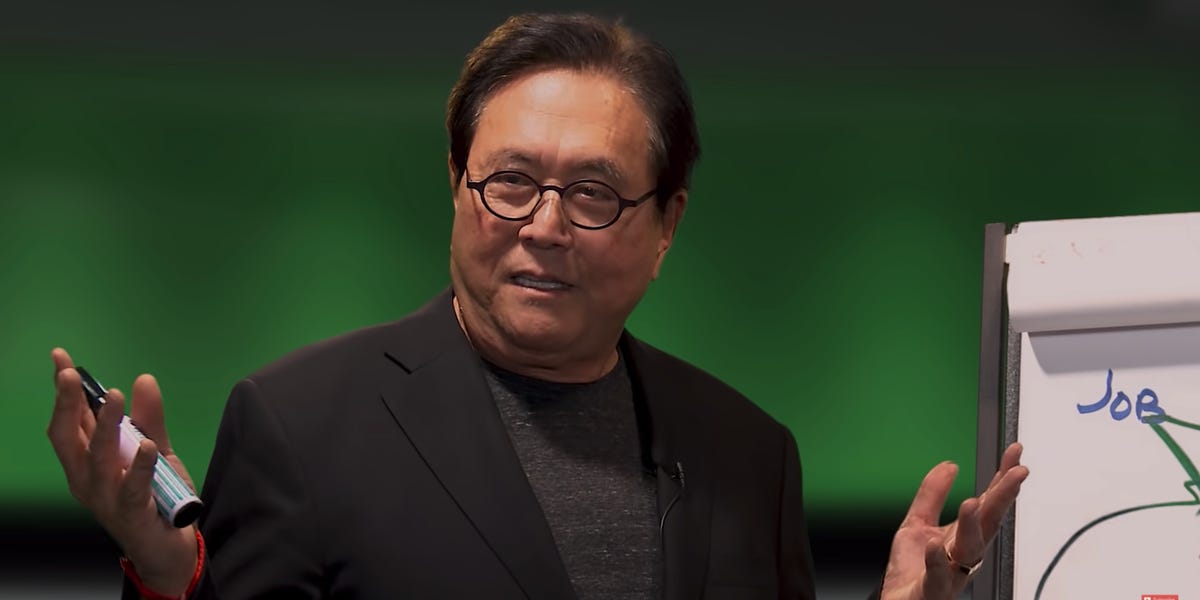 'Rich Dad Poor Dad' Author Touts Sell-Off, Eyes Bitcoin, Real Estate