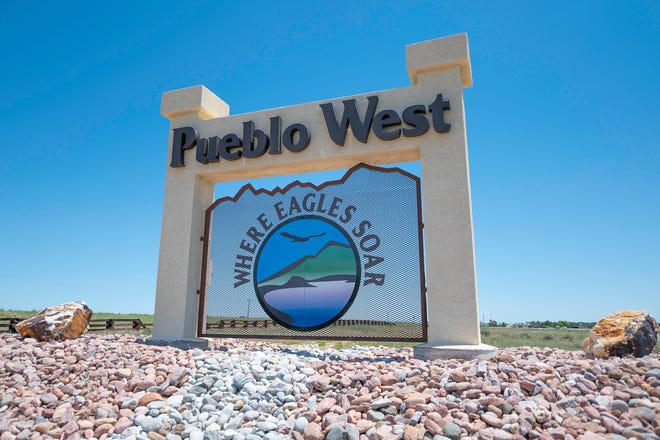 Pueblo West signage.