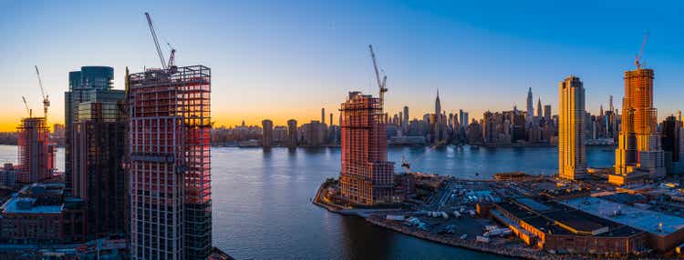 New luxury residential towers