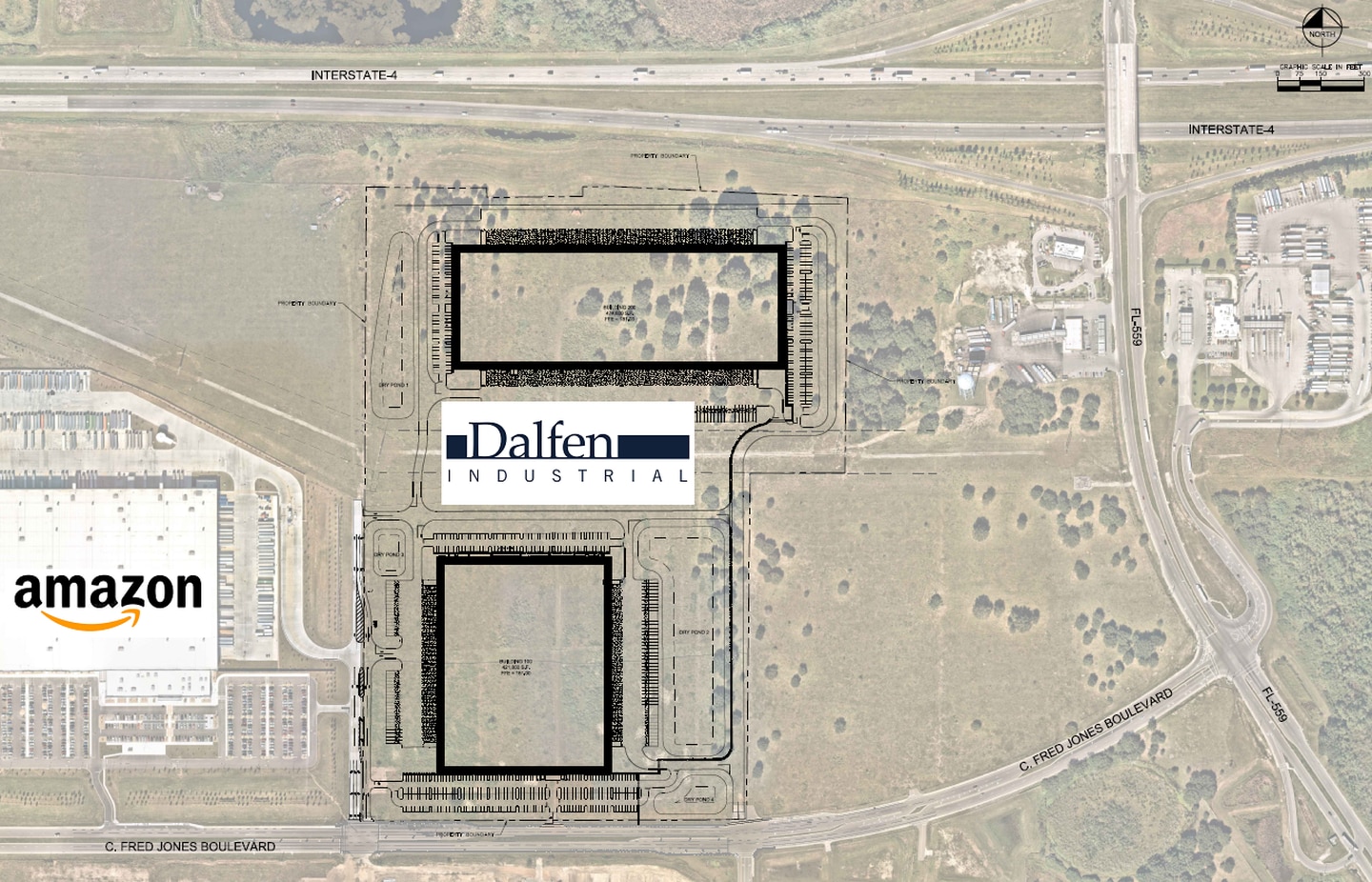 Dallas real estate investment firm plans two warehouses in Auburndale next to Amazon – GrowthSpotter