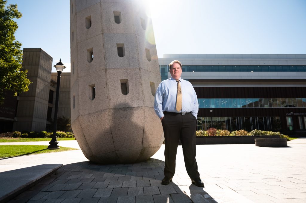 David Wharmby '89, '02 MBA returns to UConn as the new director of the Center for Real Estate and Urban Economic Studies.
