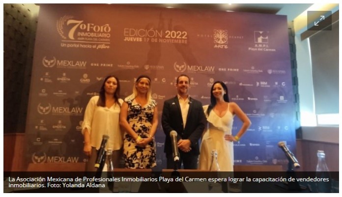 7th Real Estate Forum: a portal to the future in Playa del Carmen
