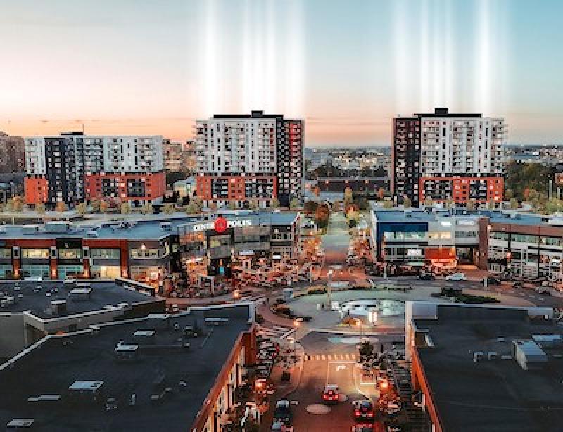 The Mostra Centropolis development in Montreal.  (Courtesy Cominar)