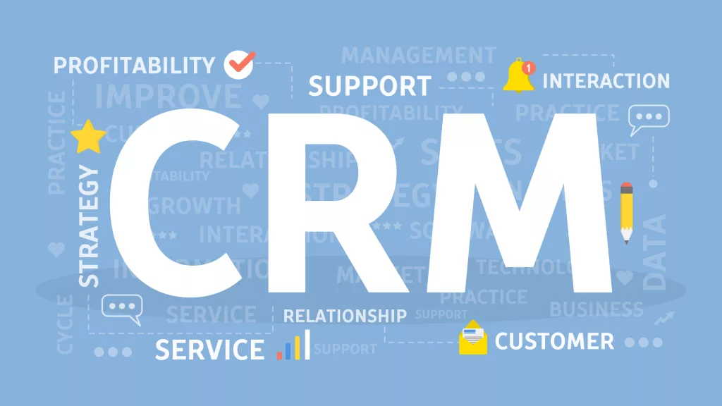 CRM concept illustration