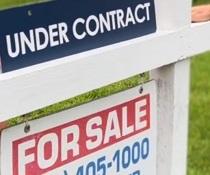 For sale sign.
